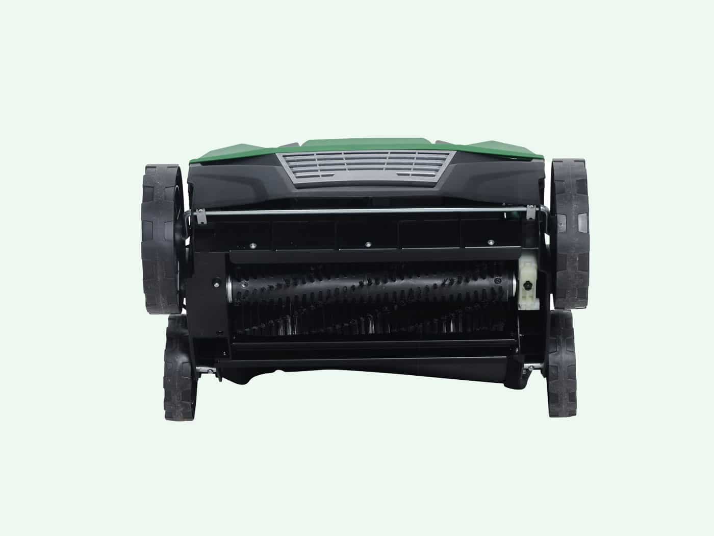 Borstelmachine met opvangbak 4